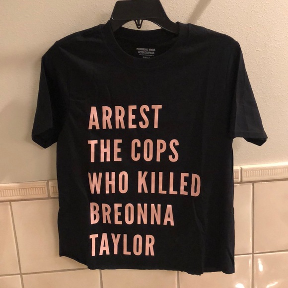 Vintage Tops - New BLM Breonna Taylor graphic cropped t-shirt
